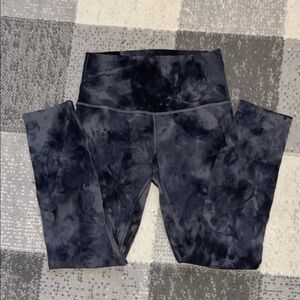 Lululemon Diamond Dye Pitch Grey Leggings